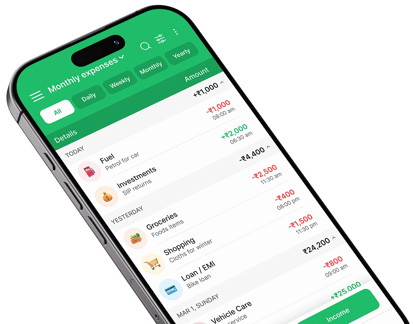 Expense Manager App